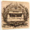 The Tomb of Molière, 1854 by Charles Meryon