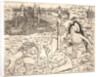 St. Jerome in Penitence, with Two Ships in a Harbor, ca. 1460- 1480 by Anonymous
