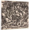 The Battle of Naked Men, 16th century by Domenico Campagnola