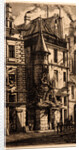 House with a Turret, Weavers' Street, Paris (Tourelle de la Rue de la Tixéranderie), 1852 by Charles Meryon