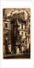 House with a Turret, Weavers' Street, Paris (Tourelle de la Rue de la Tixéranderie), 1852 by Charles Meryon