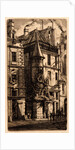 House with a Turret, Weavers' Street, Paris (Tourelle de la Rue de la Tixéranderie), 1852 by Charles Meryon