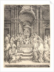 Christ Disputing with the Doctors in the Temple, before 1551 by Domenico Beccafumi