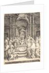 Christ Disputing with the Doctors in the Temple, before 1551 by Domenico Beccafumi