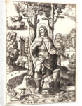 St. Rochus, 16th century by Master of the Die