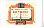 Adresse de Rochoux, 19th century by Charles Meryon