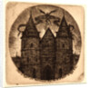 Ancienne Porte du Palais de Justice, 1854 by Charles Meryon