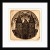 Ancienne Porte du Palais de Justice, 1854 by Charles Meryon
