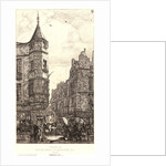 Tourelle de l'École de Médecine, Dite de Marat, 1861 by Charles Meryon