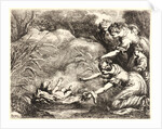 The Finding of Moses, 17th century by Bartolomeo Biscaino