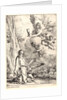 Christ on the Mount of Olives, 17th century. Second or third state. by Giulio Carpioni