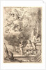 Holy Family with God the Father and Angels, 17th century by Giulio Carpioni