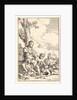 L'Hommage du Petit St. Jean (The Holy Family), 17th century. by Giulio Carpioni