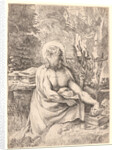 St. Jerome in the Wilderness, ca. 1591 by Annibale Carracci