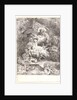 God the Father and the Holy Spirit, Watching over the Newborn Child (Dieu le père considérant son fils, nouvellement né), ca. 1645 by Giovanni Benedetto Castiglione