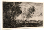 In the Dunes: Souvenir of the Woods at the Hague, 1869 by Jean-Baptiste-Camille Corot