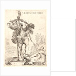 St. Christopher, ca. 1650 by Francesco Amato