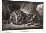 Lion of the Atlas Mountains (Lion d'Atlas), 1829 by Eugène Delacroix