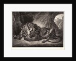 Lion of the Atlas Mountains (Lion d'Atlas), 1829 by Eugène Delacroix