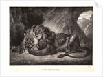 Lion of the Atlas Mountains (Lion d'Atlas), 1829 by Eugène Delacroix