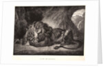 Lion of the Atlas Mountains (Lion d'Atlas), 1829 by Eugène Delacroix