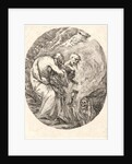 La Mort entrainant un veillard, 1648 by Stefano Della Bella