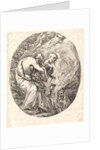 La Mort entrainant un veillard, 1648 by Stefano Della Bella