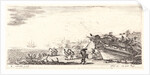 Sur le rivage, 1644 by Stefano Della Bella