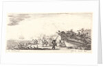 Sur le rivage, 1644 by Stefano Della Bella