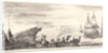 Sentinelle et trois debardeurs, 1644 by Stefano Della Bella