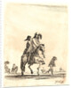 Cavalier, avec sa dame en croupe, 1642-1645 by Stefano Della Bella