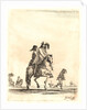 Cavalier, avec sa dame en croupe, 1642-1645 by Stefano Della Bella