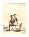 Cavalier, avec sa dame en croupe, 1642-1645 by Stefano Della Bella