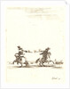 Deux cavaliers se battant au pistolet, 1642-1645 by Stefano Della Bella