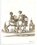 Deux tambours de mousquetaires, 1642-1645 by Stefano Della Bella