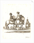Deux tambours de mousquetaires, 1642-1645 by Stefano Della Bella