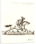 Cavalier, l'epee a la main, 1642-1645 by Stefano Della Bella