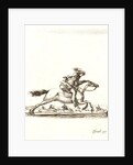 Cavalier, l'epee a la main, 1642-1645 by Stefano Della Bella