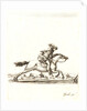 Cavalier, l'epee a la main, 1642-1645 by Stefano Della Bella