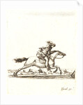 Cavalier, l'epee a la main, 1642-1645 by Stefano Della Bella