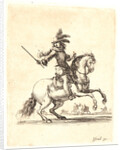 Commandant à cheval, 1642-1645 by Stefano Della Bella