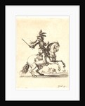 Commandant à cheval, 1642-1645 by Stefano Della Bella