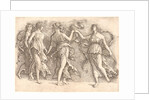 Four Dancing Muses, ca. 1497 by Premier Engraver