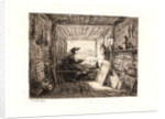 Portrait of the Artist at Work (le Botin), 1861 by Charles François Daubigny