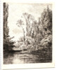 The Fishing Pool (The Vierge Islands at Bezons), 1850 by Charles François Daubigny