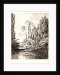The Fishing Pool (The Vierge Islands at Bezons), 1850 by Charles François Daubigny