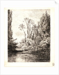 The Fishing Pool (The Vierge Islands at Bezons), 1850 by Charles François Daubigny