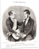 Réception d'un Franc-Macon, 1846 by Honoré Daumier