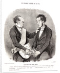 Réception d'un Franc-Macon, 1846 by Honoré Daumier