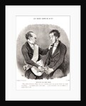 Réception d'un Franc-Macon, 1846 by Honoré Daumier